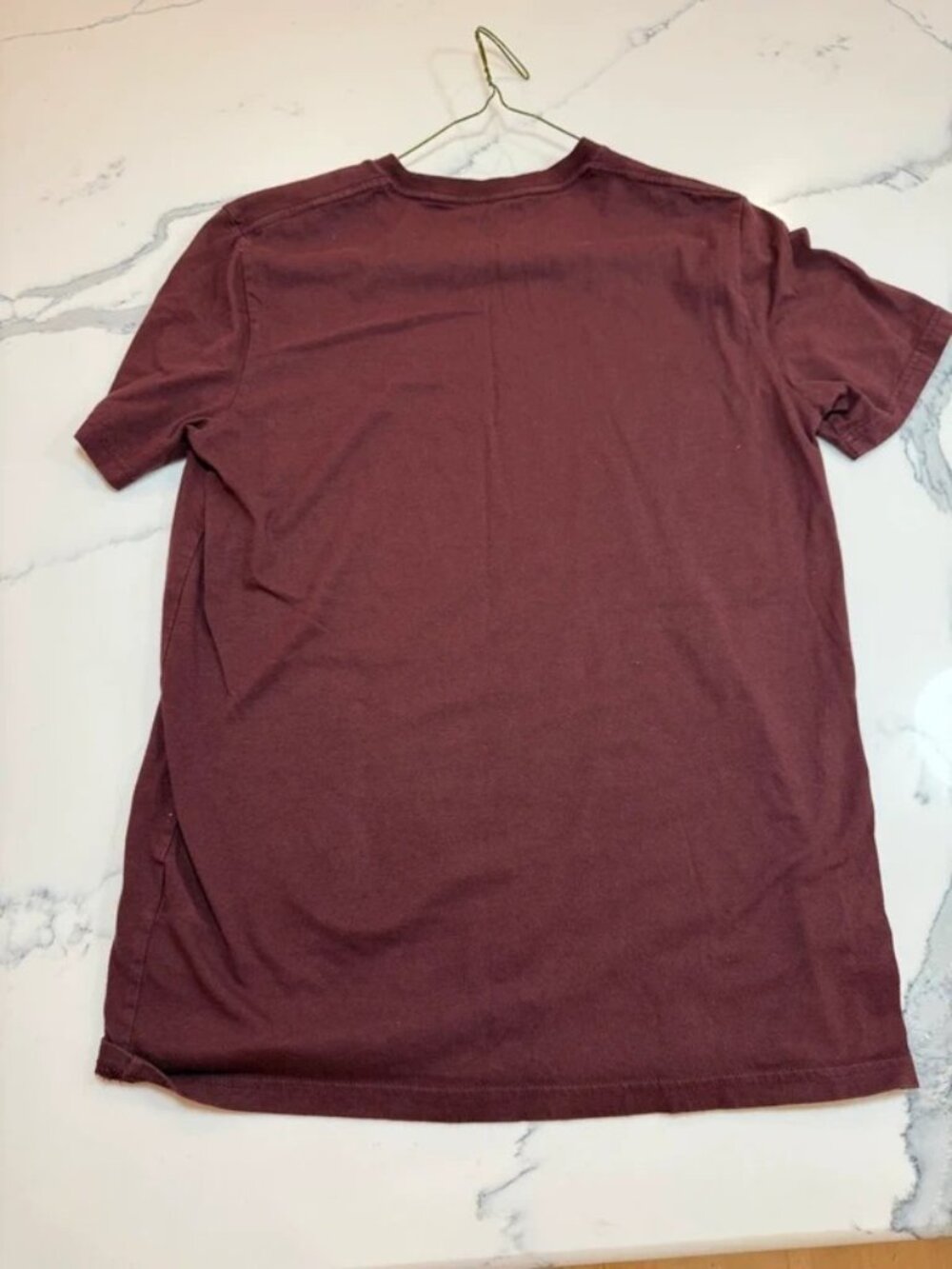 Hollister Core Fit Dark Maroon T-Shirt S